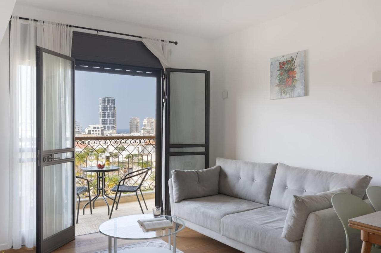 Elegant Apartment W Balcony & Mamad In Heart Of Tel Aviv By Sea N' Rent Bagian luar foto